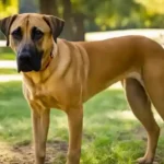 black mouth cur dog